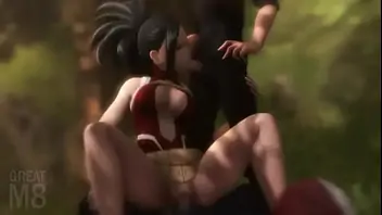 My Hero Academy Hentai Training Session Momo Yaoyorozu X Todoroki X Tokoyami Sfm With Sound