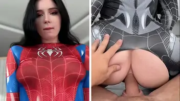 Passionate Spider Woman Vs Anal Fuck Lover Black Spider Girl