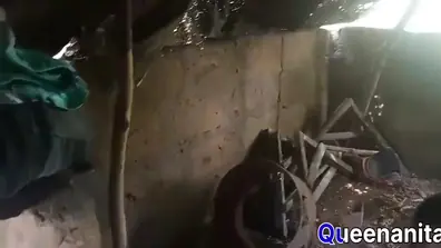 Caught fucking at village local kitchen she was screaming louder while enjoying mad hard fuck with