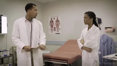 Ebony doctor and skinny teen 18 sex