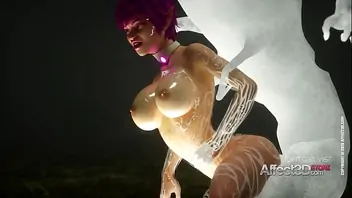 3d animated bouncing tits