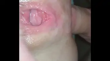 Big cock makes her squirt homemade