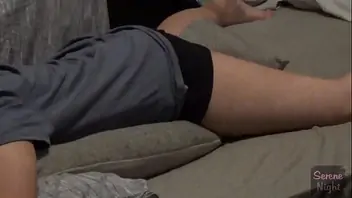 Black big ass teen pillow humping