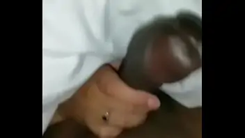 Black woman with puffy nipples masturbate