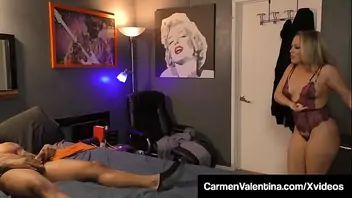 Carmen valentina black cock