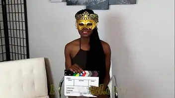 Ebony facial cumshot african