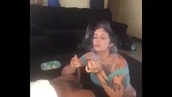 Indian sister blow