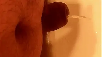 Moms hand stuck in sink