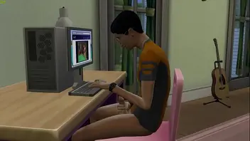 Mother and son watching porn together experiment family