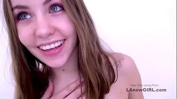 Shy teen anal audition