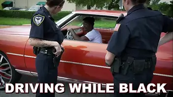 Sucking dick while driving black