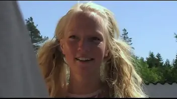 Swedish blonde teen elise