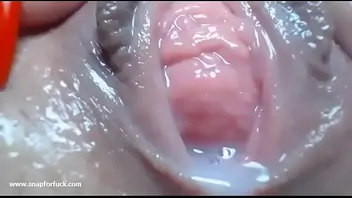 Wet white pussy
